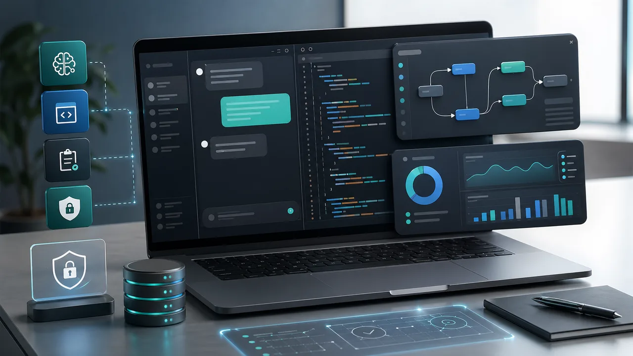 Enterprise-AI-Workbench mit ChatGPT 5, Codex, Benchmark-Dashboard und Sicherheitskontrollen