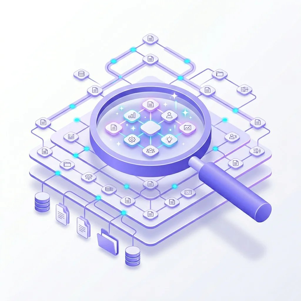 Enterprise-Search mit Wissensknoten